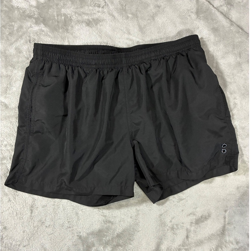 Ron Dorff Paris-Stockholm Mens Black Swim Shorts Trunks Size M Mesh Lined